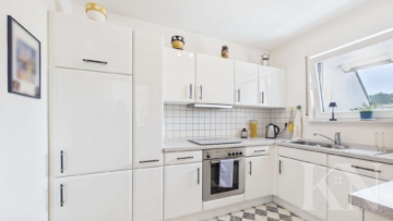 Küche - Gepflegte Eigentumswohnung mit Fernblick und Balkon in Saarbrücken-Eschringen