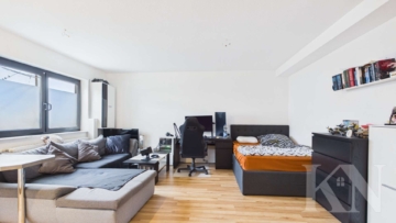 Wohn-/Schlafbereich - Gepflegte 1-Zimmer Wohnung in Saarbrücken-Bischmisheim