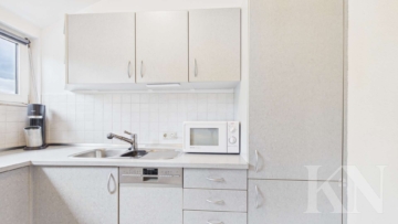 Küche - Wohnen in Riegelsberg – Gepflegte Dachgeschosswohnung mit Balkon