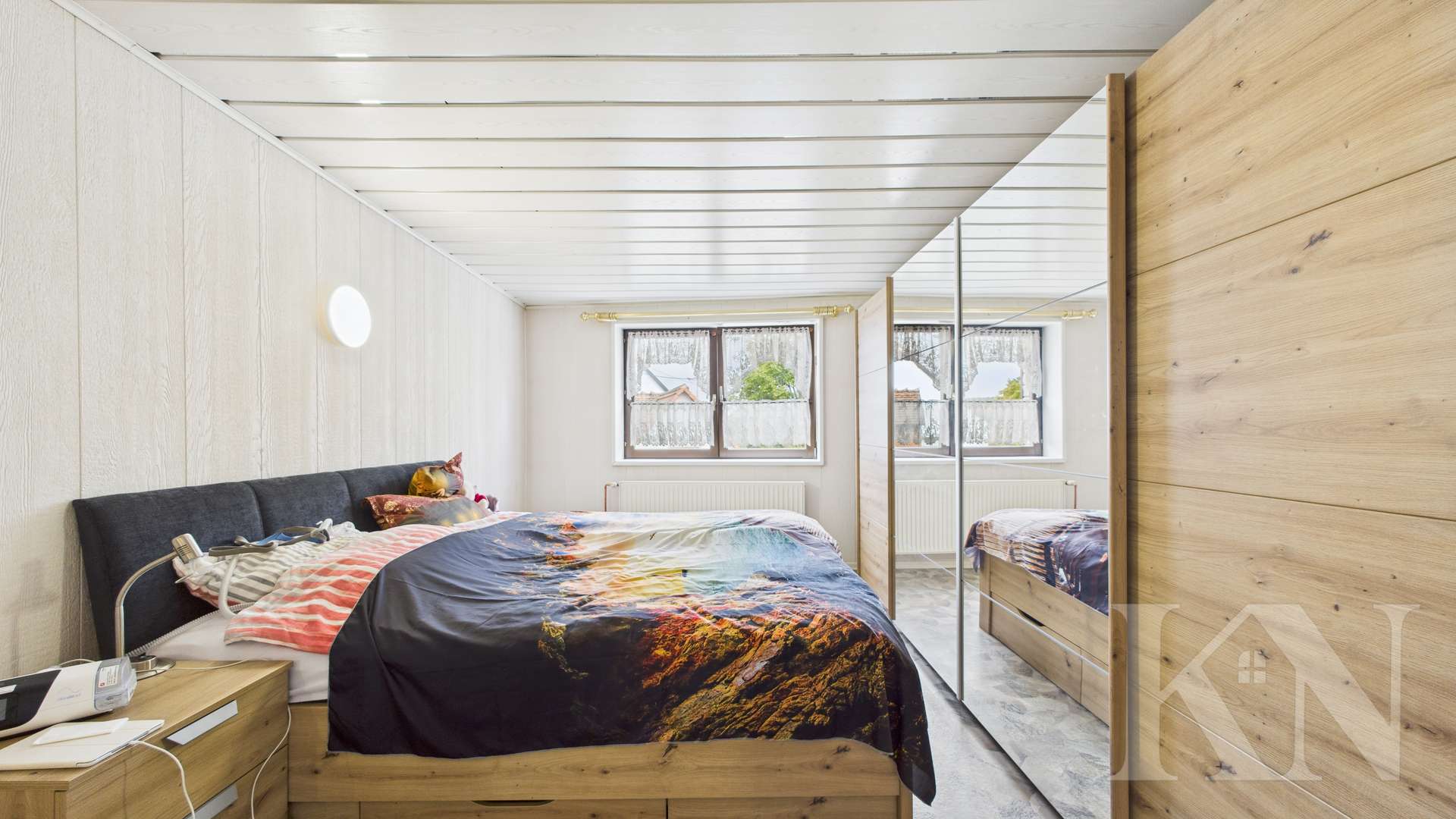 Schlafzimmer EG - Mehrfamilienhaus mit großem Potenzial in Gersheim – PV-Anlage und separate Scheune