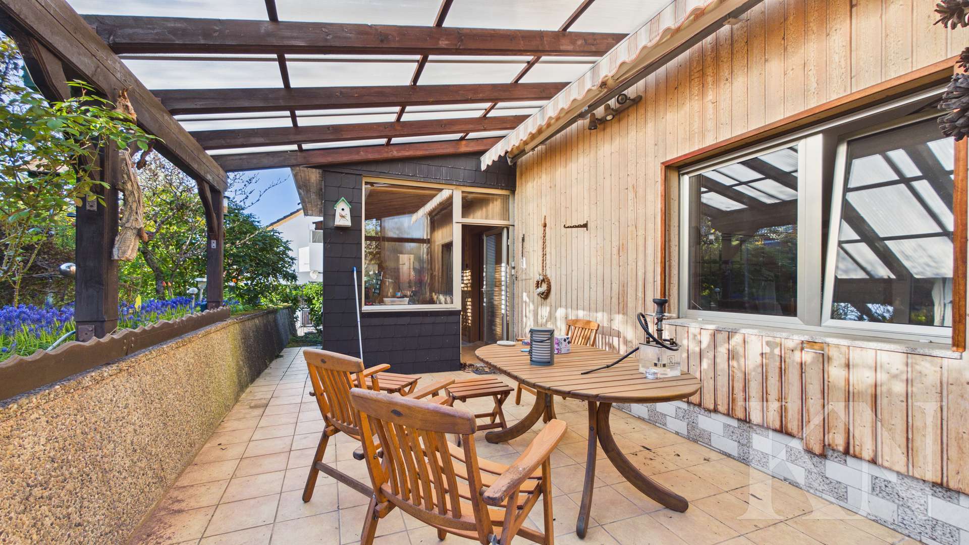 Terrasse Erdgeschoss - Mehrfamilienhaus in Riegelsberg – ideal für Kapitalanleger