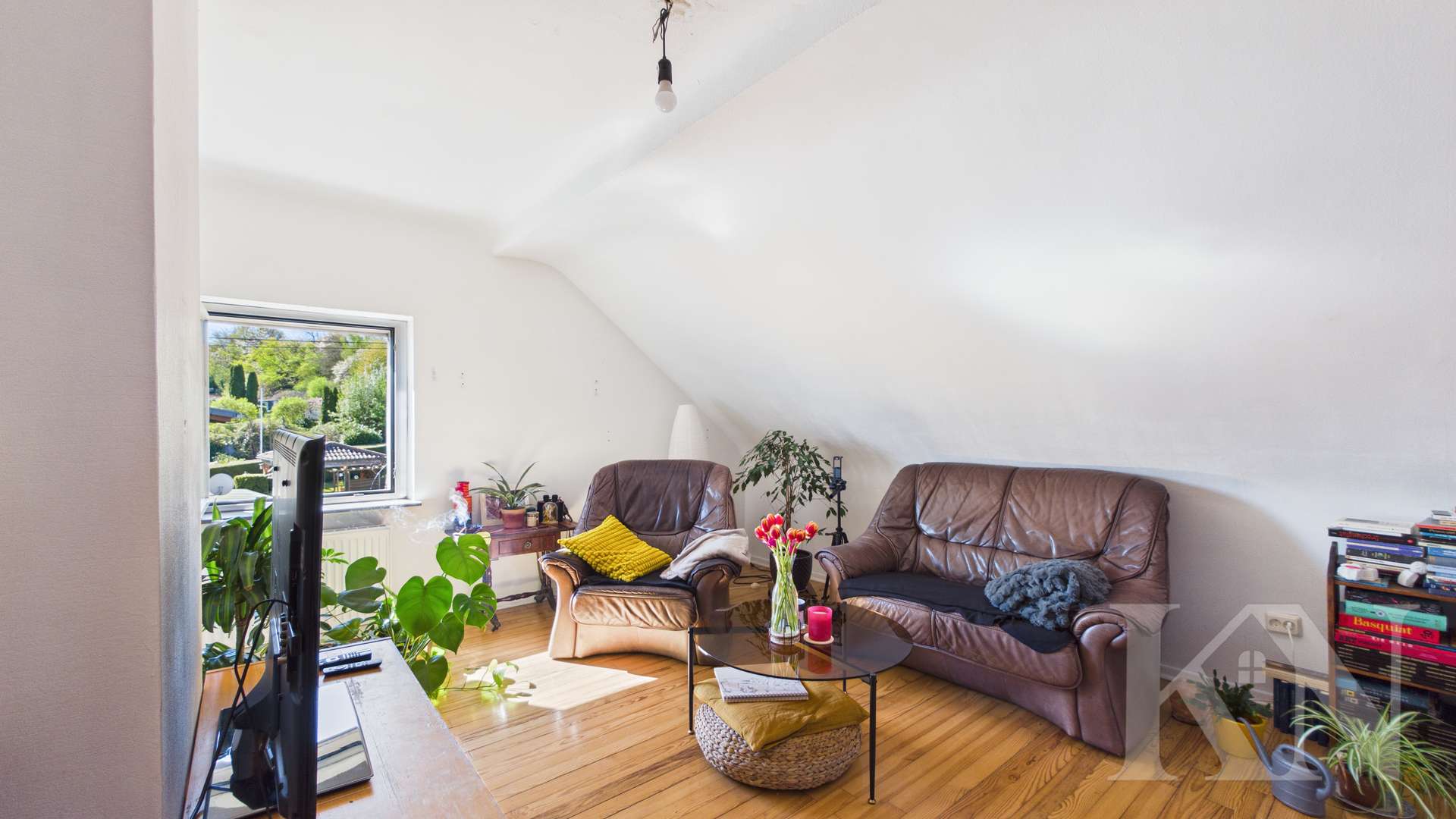 Wohnzimmer Dachgeschoss - Mehrfamilienhaus in Riegelsberg – ideal für Kapitalanleger