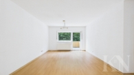 Wohnzimmer - Attraktive Kapitalanlage oder gemütliches Zuhause – 3-Zimmer-Dachgeschosswohnung in Merzig