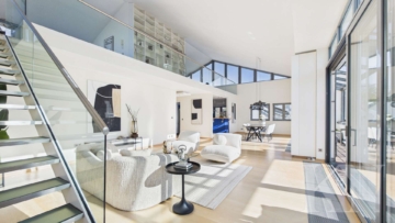 Wohn- Essbereich - Exklusives Penthouse mit Galerie & Fernblick – Wohnen auf höchstem Niveau auf dem Triller!