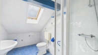 Dachgeschoss Badezimmer (derzeit Nutzfläche) - Charmantes Zweifamilienhaus mit Ausbaureserve in Riegelsberg