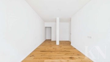 Schlafzimmer mit Ankleide - Großzügige 3-Zimmer-Neubauwohnung mit Ankleide und Balkon