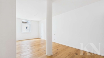Schlafzimmer mit Ankleide - Großzügige 3-Zimmer-Neubauwohnung mit Ankleide und Balkon