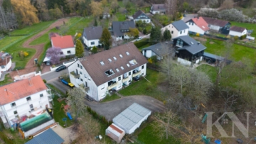 Rückansicht - Großzügige 4-Zimmer-Maisonette mit Loggia, Balkon und Stellplatz in Riegelsberg