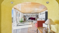 Wohnzimmer - Freistehendes Einfamilienhaus mit Gartenidylle und Dachterrasse in Riegelsberg