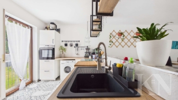 Küche - Maisonettewohnung mit Hauscharakter in gefragter Wohnlage von Riegelsberg