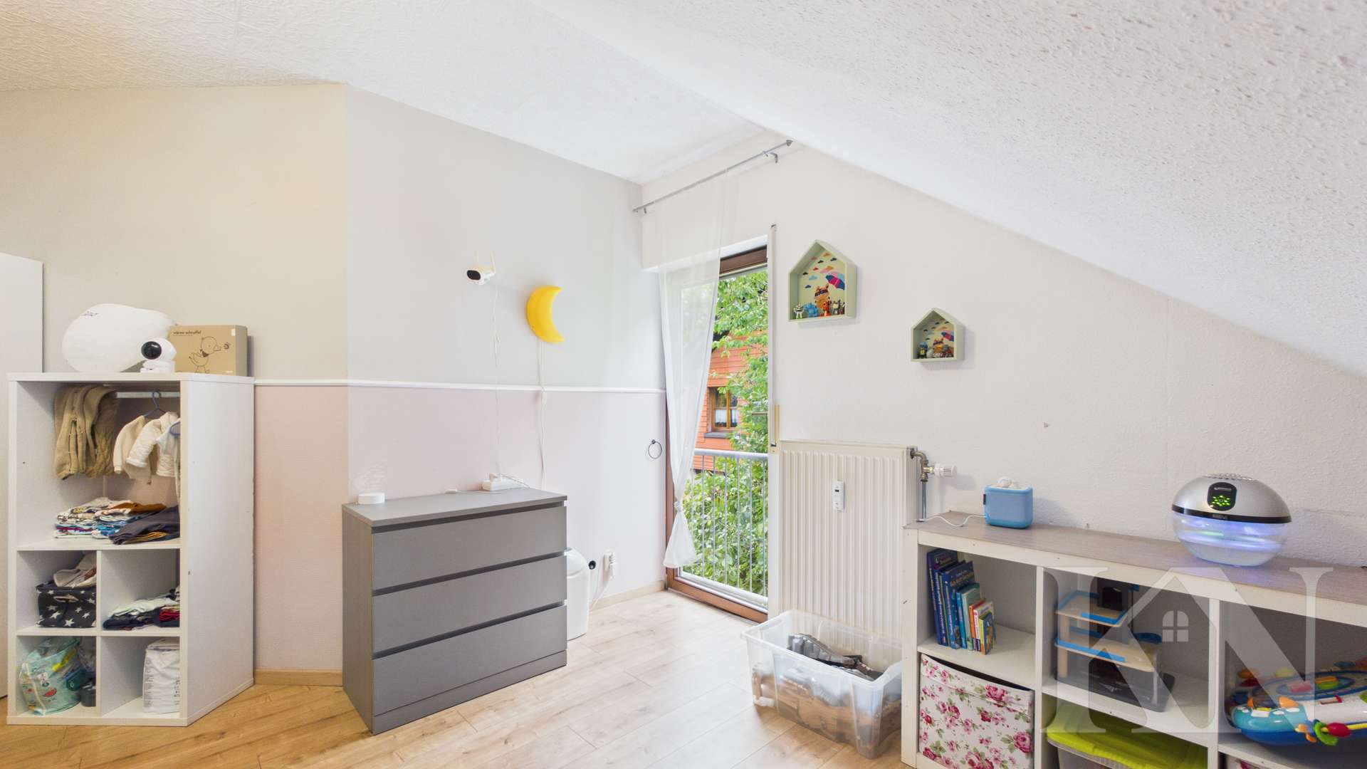 Schlafzimmer - Maisonettewohnung mit Hauscharakter in gefragter Wohnlage von Riegelsberg