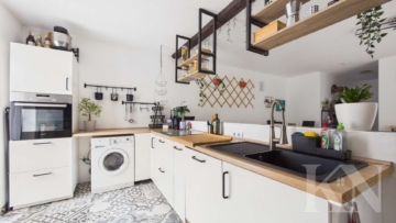 Küche - Maisonettewohnung mit Hauscharakter in gefragter Wohnlage von Riegelsberg