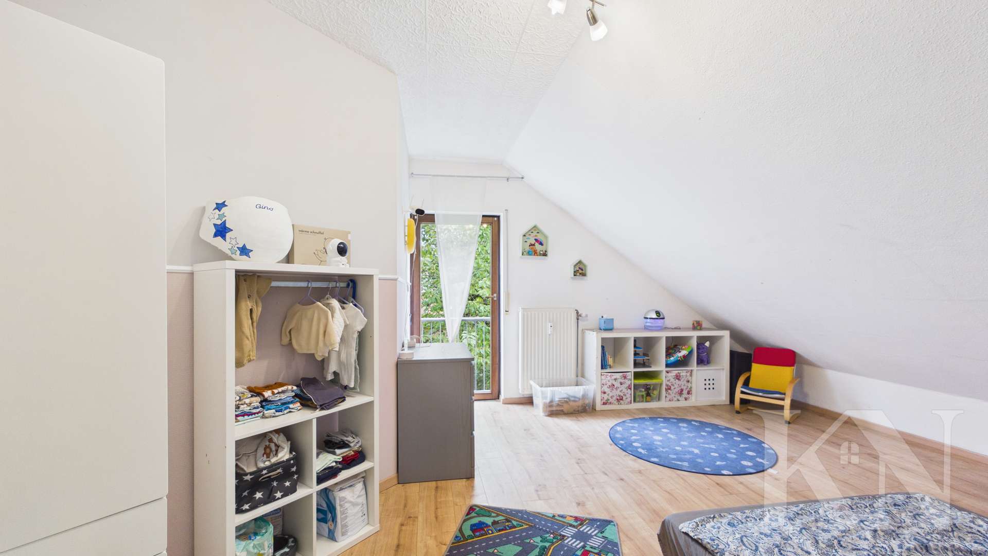 Schlafzimmer - Maisonettewohnung mit Hauscharakter in gefragter Wohnlage von Riegelsberg