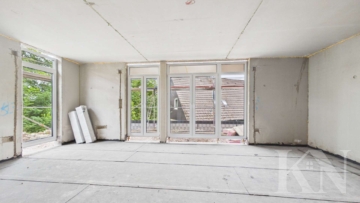 2.2.1. Wohnzimmer Blick Terrasse - Wohnen mit Weitblick. Neubau Gartenwohnung in besonderer Hanglage von Spiesen-Elversberg