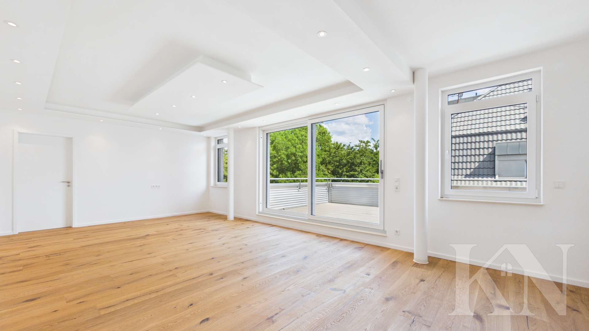 Wohn- / Essbereich - Penthouse mit mehreren Dachterrassen – modernes Wohnen mit besonderem Wohngefühl