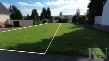 Drohnenaufnahme 1 - Baugrundstück (ca. 750 m²) in ruhiger Wohnlage von Völklingen-Lauterbach