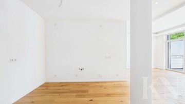 Küchenbereich - Moderne 3-Zimmer-Wohnung mit Balkon und durchdachtem Grundriss