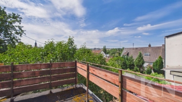 Balkon - Renoviertes Eckhaus mit Garten in attraktiver Wohnlage von Riegelsberg