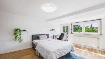 Schlafzimmer - Renoviertes Eckhaus mit Garten in attraktiver Wohnlage von Riegelsberg