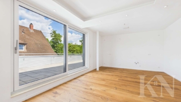 Wohn- / Essbereich - Exklusives Penthouse mit großzügiger Dachterrasse – stilvoll wohnen über den Dächern von Brebach
