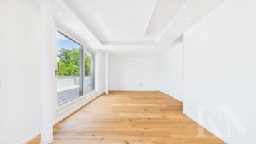 Wohn- / Essbereich - Exklusives Penthouse mit großzügiger Dachterrasse – stilvoll wohnen über den Dächern von Brebach